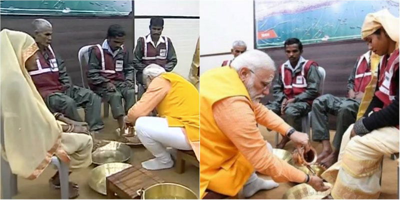 ಸನ್ಮಾನದಿಂದ ಹೊಟ್ಟೆ ತುಂಬಲ್ಲ: ಪಾದಪೂಜೆ ಮಾಡಿಸಿಕೊಂಡ ಪೌರ ಕಾರ್ಮಿಕರು ಸನ್ಮಾನದಿಂದ ಹೊಟ್ಟೆ ತುಂಬಲ್ಲ: ಪಾದಪೂಜೆ ಮಾಡಿಸಿಕೊಂಡ ಪೌರ ಕಾರ್ಮಿಕರು