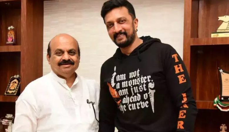 sudeep with CM