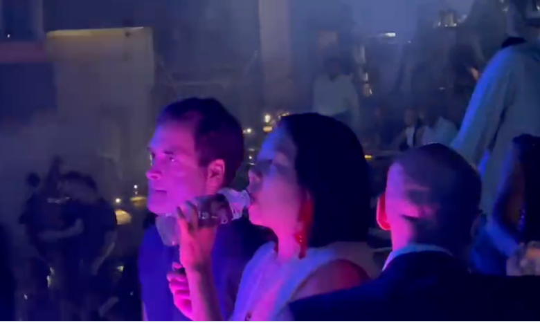 rahul gandhi night club